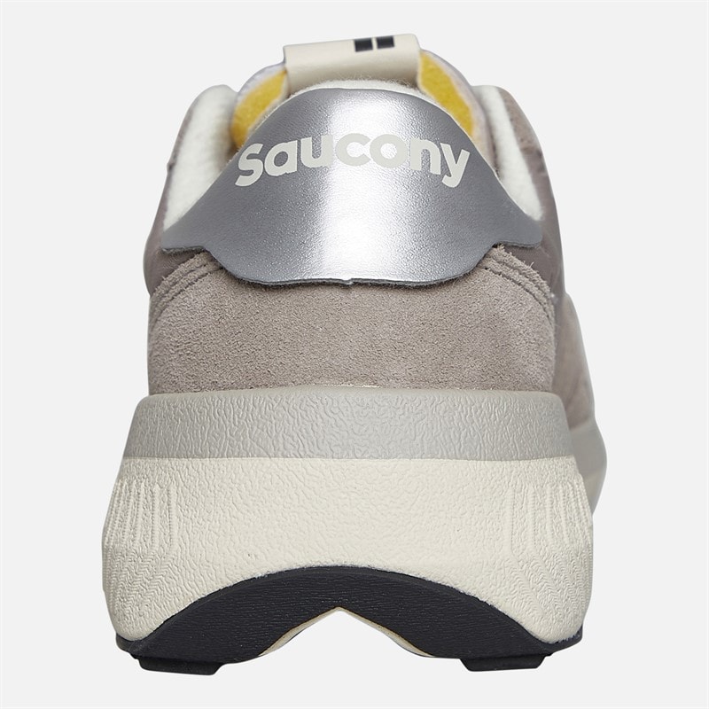 Saucony Womens Jazz NXT Trainers Dove/Silver - Image 3