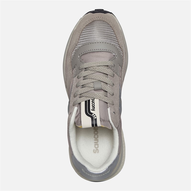 Saucony Womens Jazz NXT Trainers Dove/Silver - Image 4