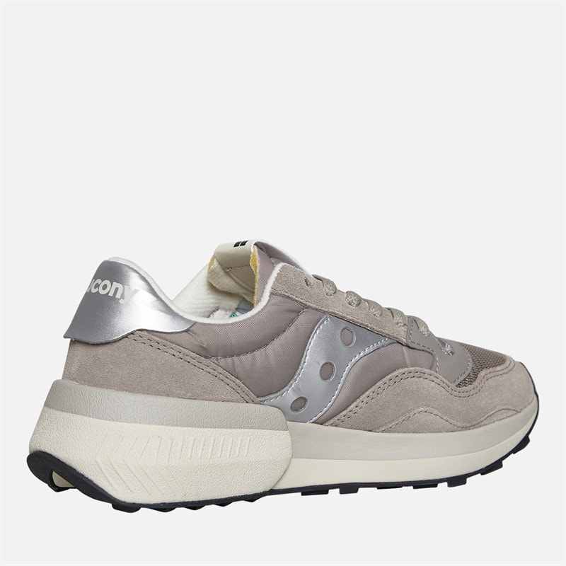 Saucony Womens Jazz NXT Trainers Dove/Silver - Image 5