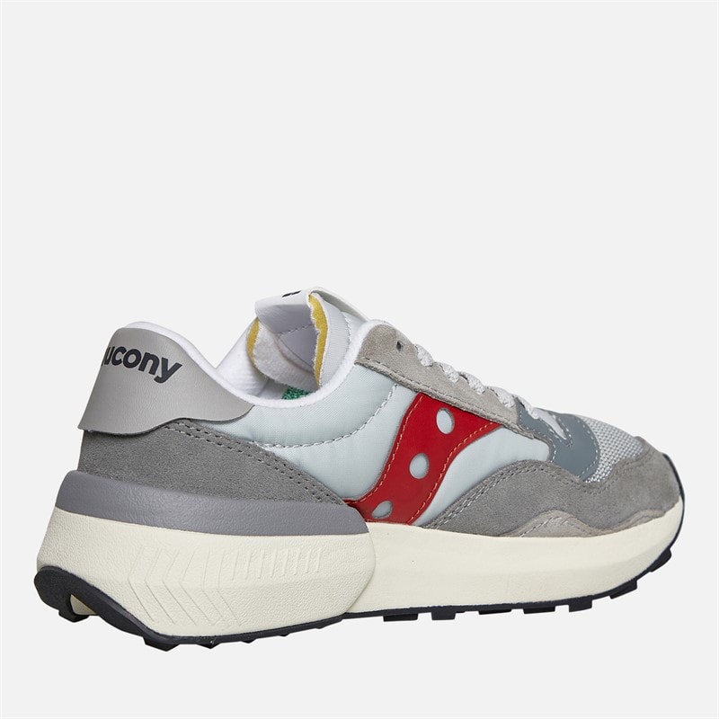 Saucony Womens Jazz NXT Trainers Grey/Red - Image 5