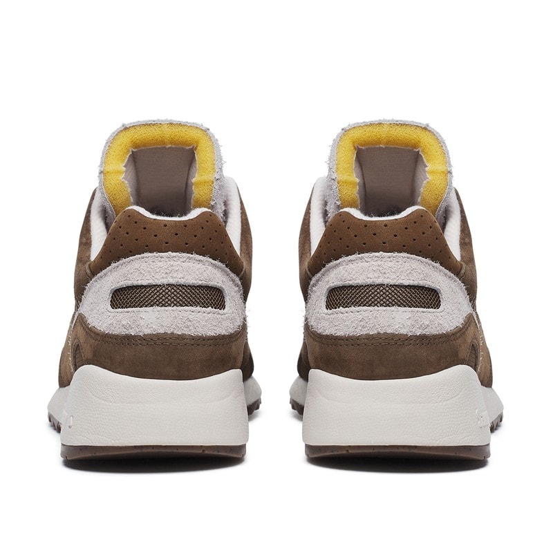 Saucony Mens Shadow 6000 Trainers Brown/Moon - Image 3