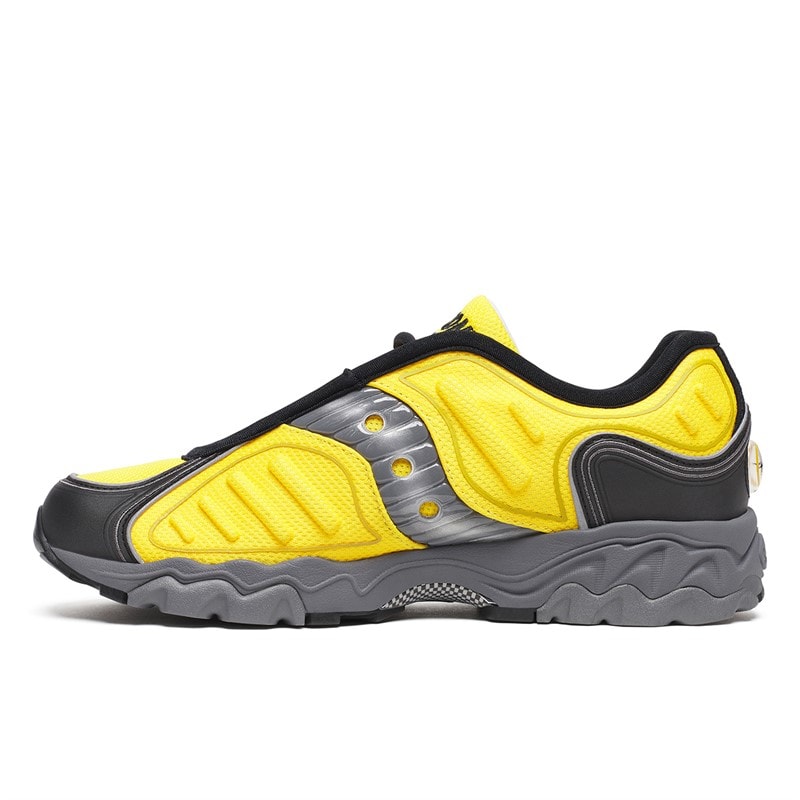 Saucony Matrix Trainers Yellow/Black - Image 5