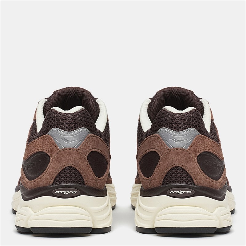 Saucony Progrid Omni 9 Trainers Coffee/Cream - Image 3
