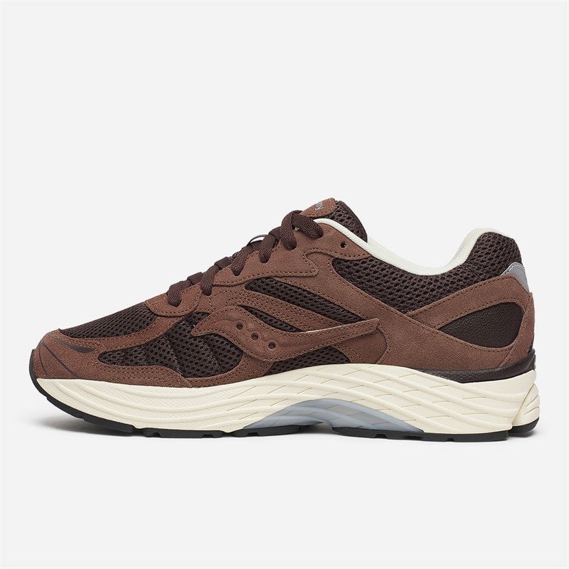 Saucony Progrid Omni 9 Trainers Coffee/Cream - Image 5