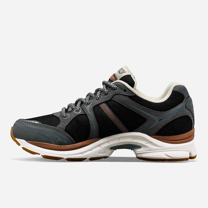 Saucony Mens Progrid Triumph 4 Trainers Grey/Brown - Image 5