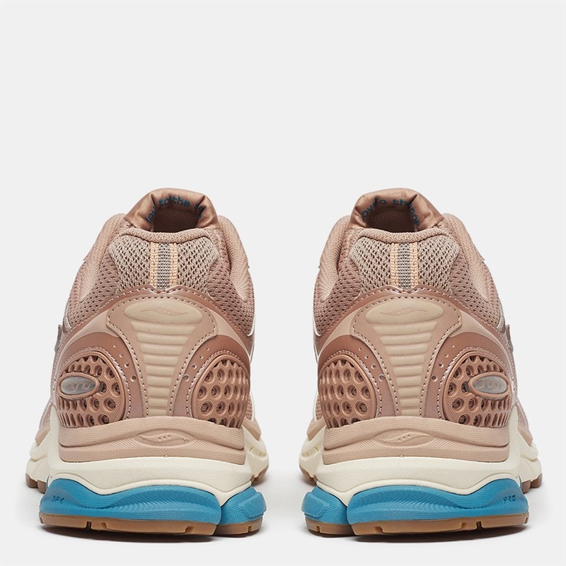 Saucony Progrid Triumph 4 Trainers Tan/Royal - Image 3