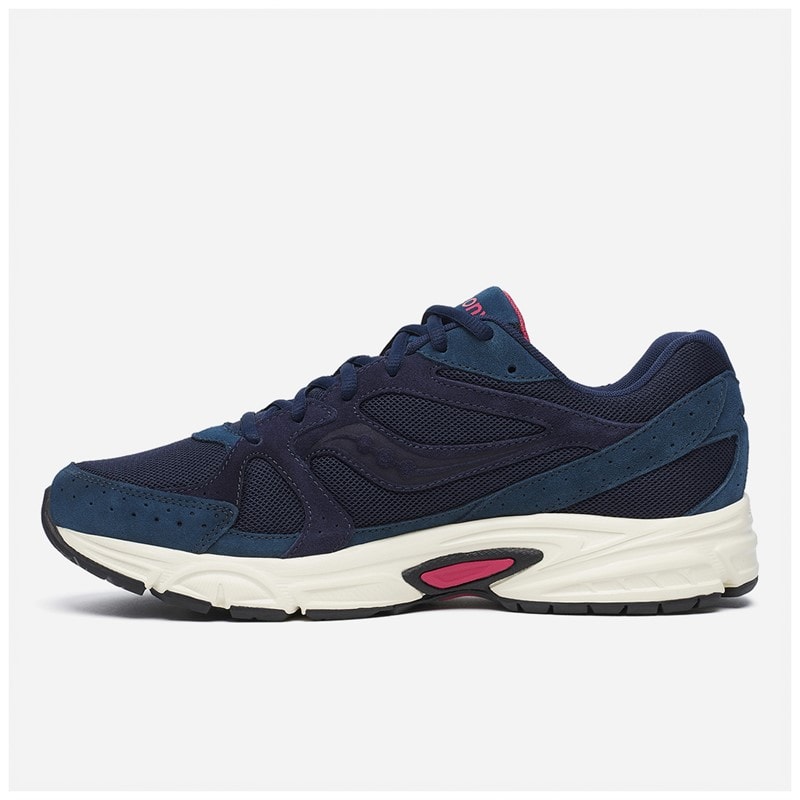 Saucony Mens Ride Millennium Trainers Navy/Off Whte - Image 5