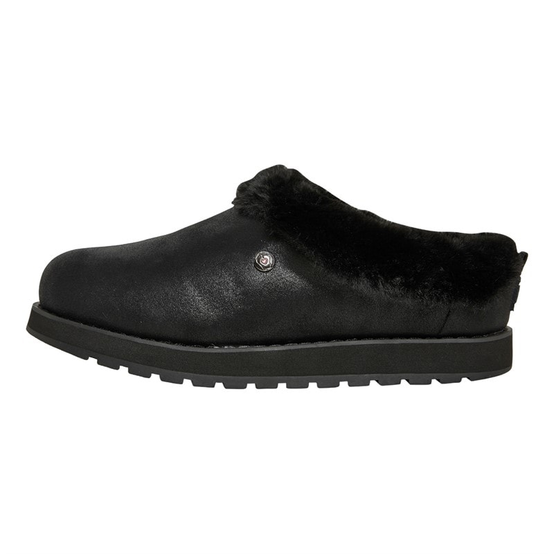 SKECHERS Womens BOBS Keepsakes R E M Slippers Black - Image 2