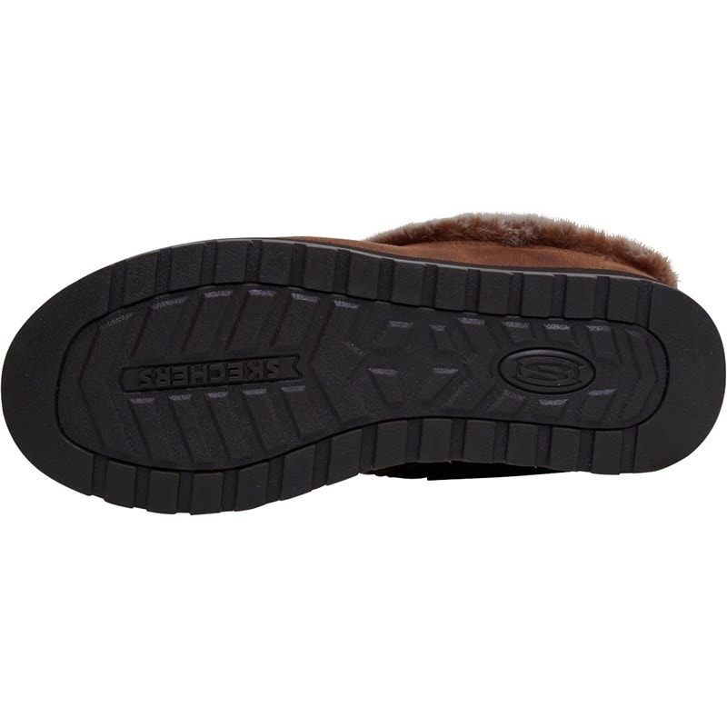 SKECHERS Womens BOBS Keepsakes R E M Slippers Brown - Image 2