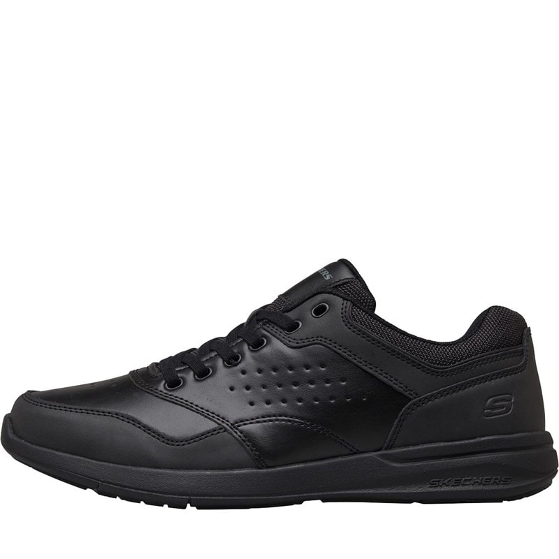 SKECHERS Mens Elent Velago Shoes Black