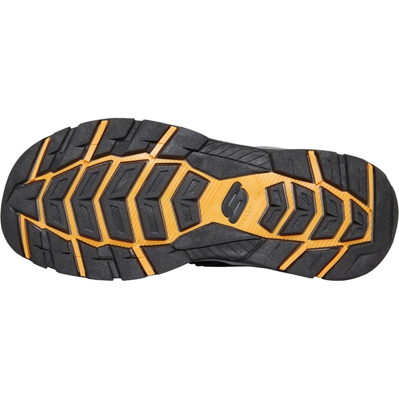 SKECHERS Mens Tresman Hirano Sandals Black - Image 3