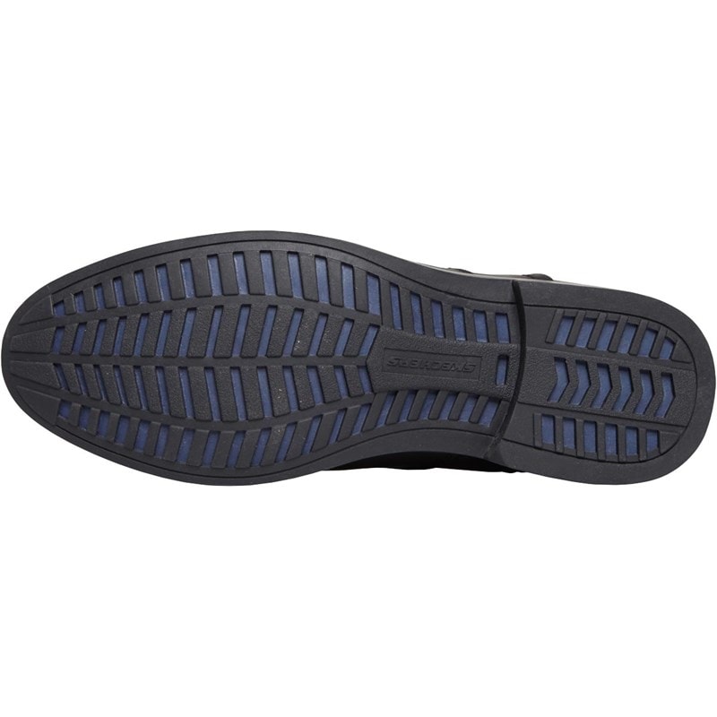 SKECHERS Mens Bregman Velson Shoes Black - Image 2
