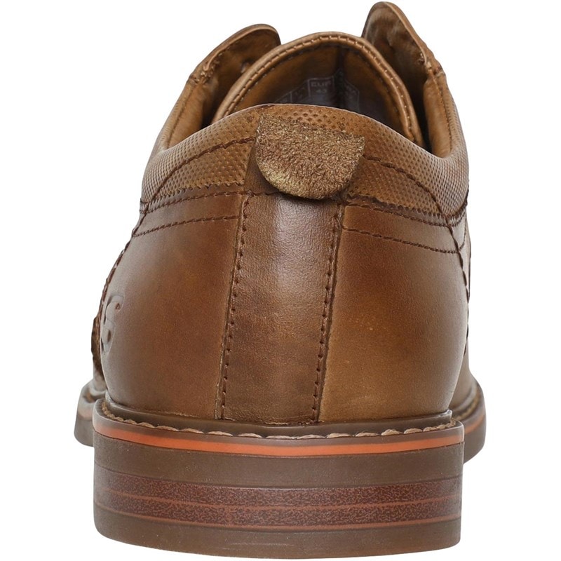 SKECHERS Mens Bregman Modeso Shoes Cognac - Image 3