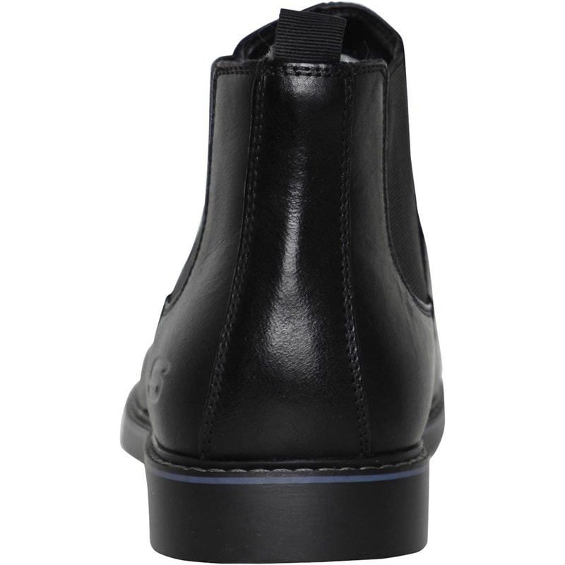 SKECHERS Mens Bregman Morago Chelsea Boots Black - Image 3