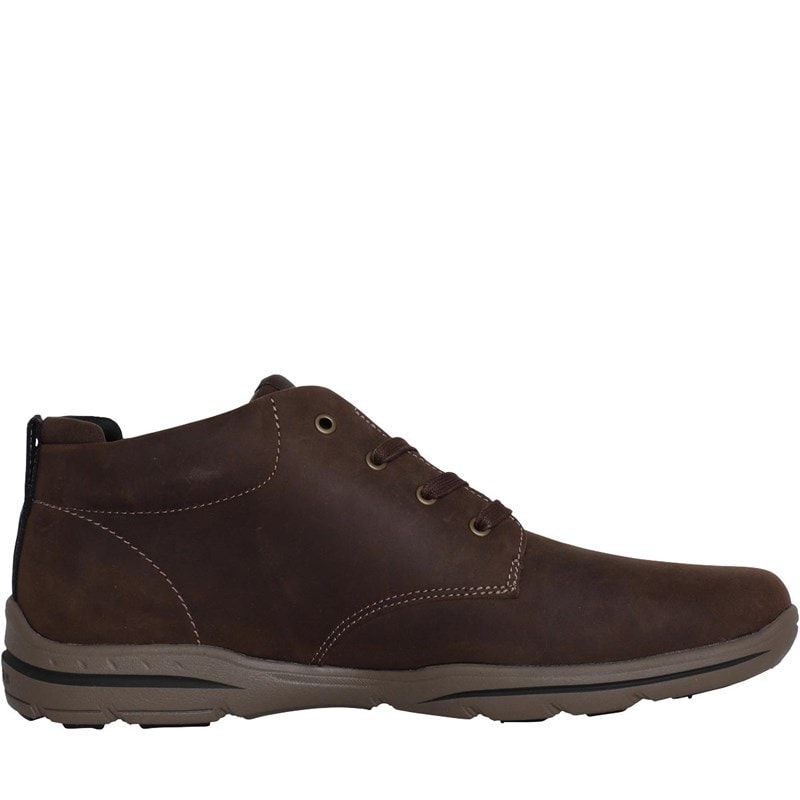 SKECHERS Mens Harper Melden Boots Chocolate - Image 5