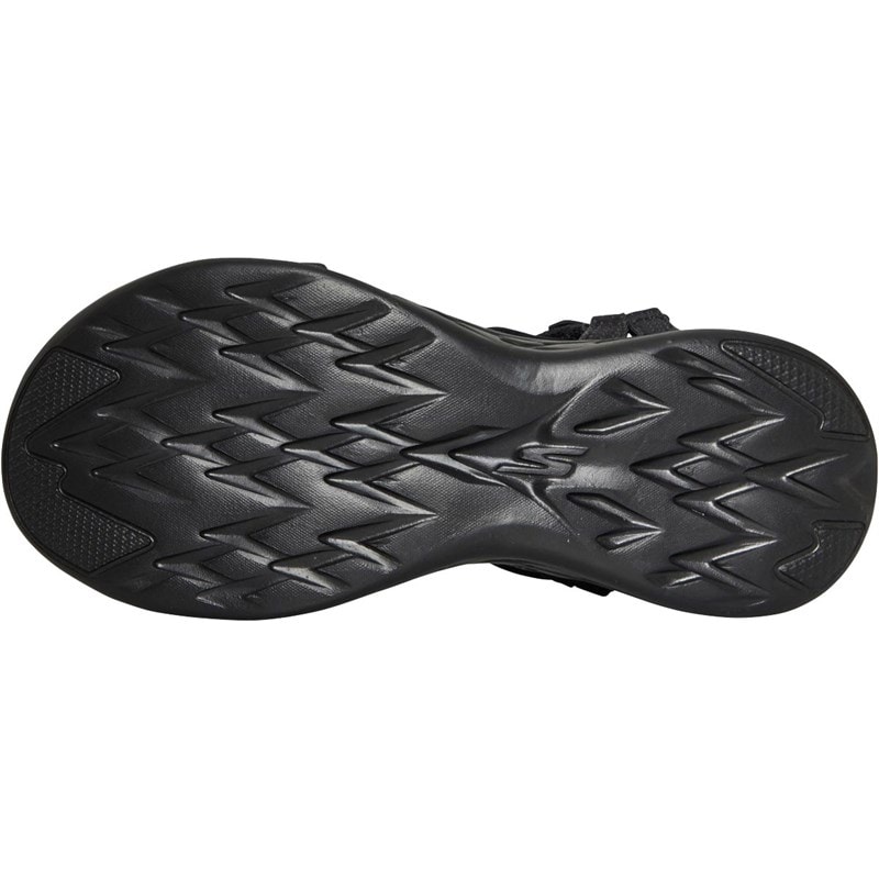 SKECHERS Womens On The Go 600 Brilliancy Sandals Black - Image 3