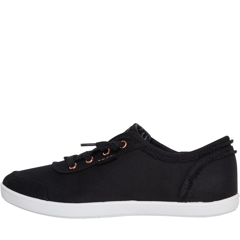 SKECHERS Womens Bobs B Cute Canvas Pumps Black
