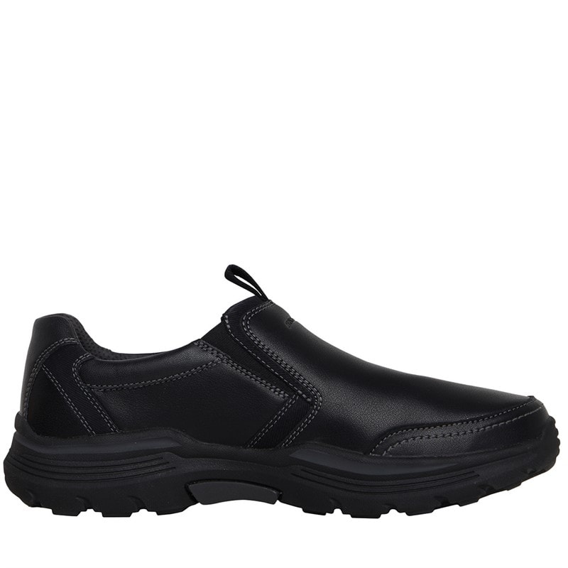 SKECHERS Mens Expended Morgo Shoes Black - Image 5