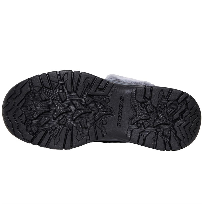 SKECHERS Womens Trego Winter Feelings Boots Black - Image 2