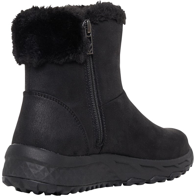 SKECHERS Womens Escape Plan Cozy Collab Boots Black - Image 5