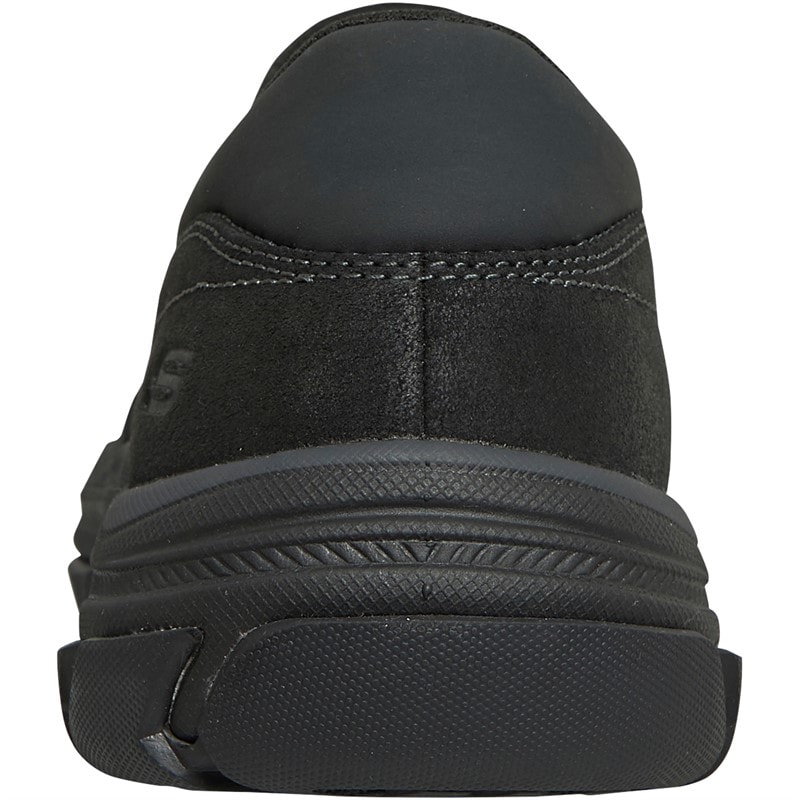 SKECHERS Mens Respected Calum Slip-On Shoes Black - Image 3
