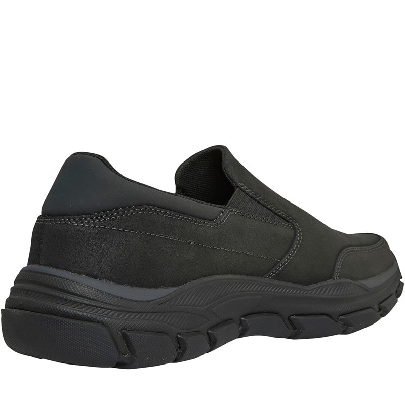SKECHERS Mens Respected Calum Slip-On Shoes Black - Image 5