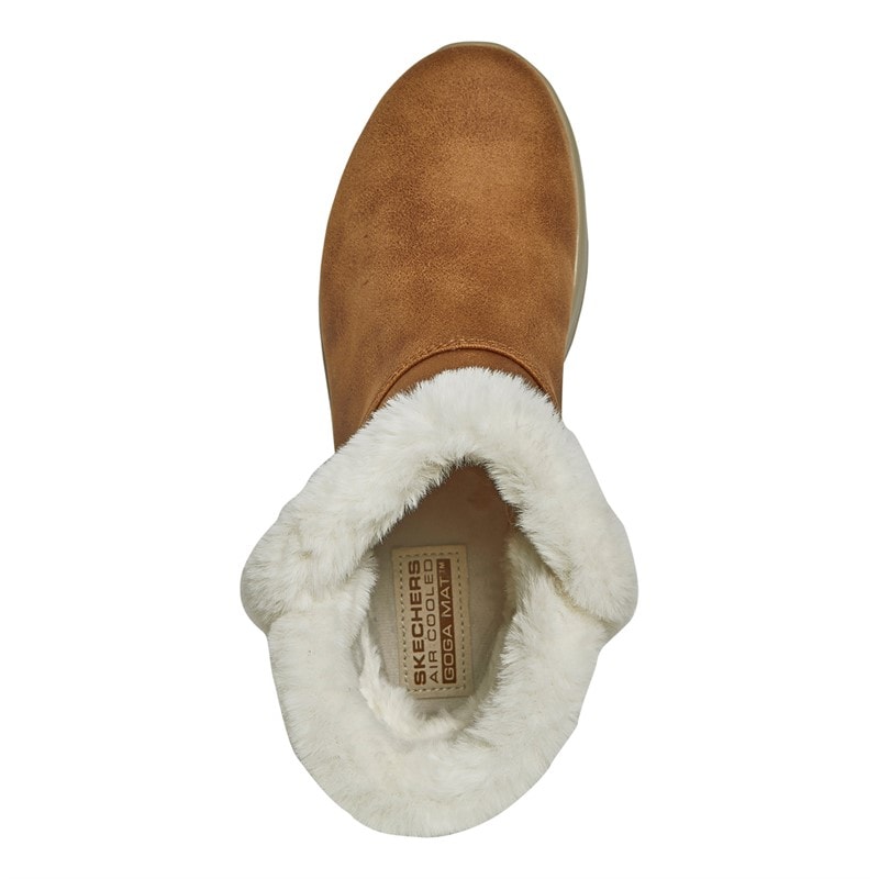 SKECHERS Womens On The Go Joy Endeavour Boots Chestnut - Image 4