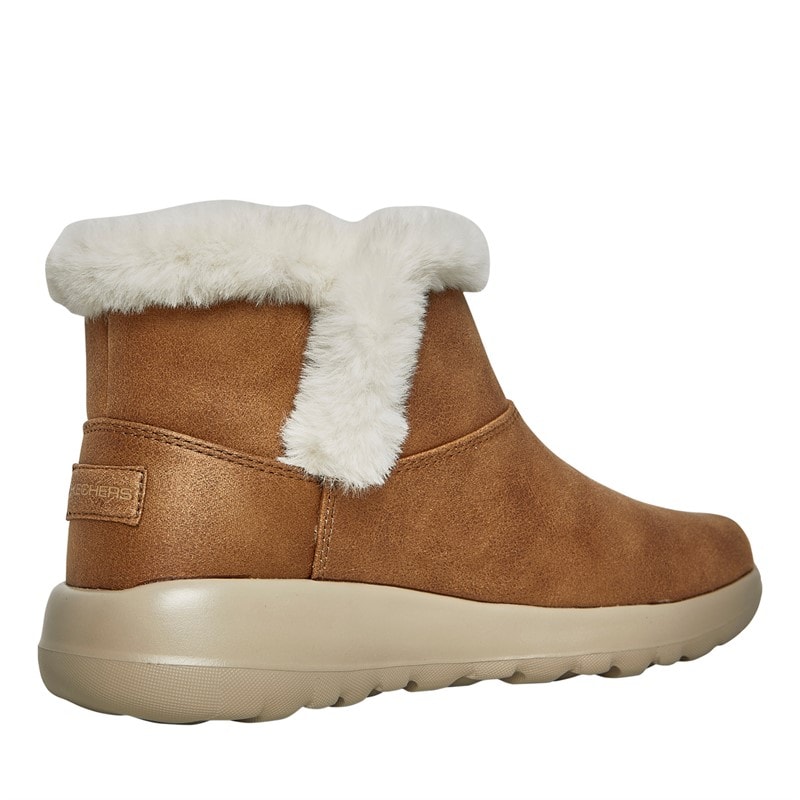 SKECHERS Womens On The Go Joy Endeavour Boots Chestnut - Image 5