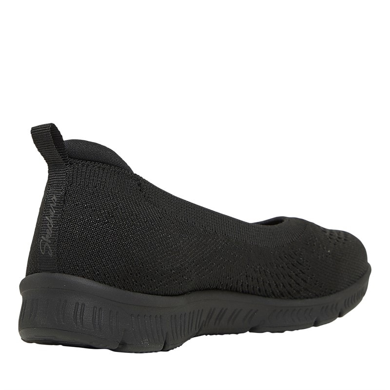 SKECHERS Womens Be Cool Breezy Daze Shoes Black - Image 5