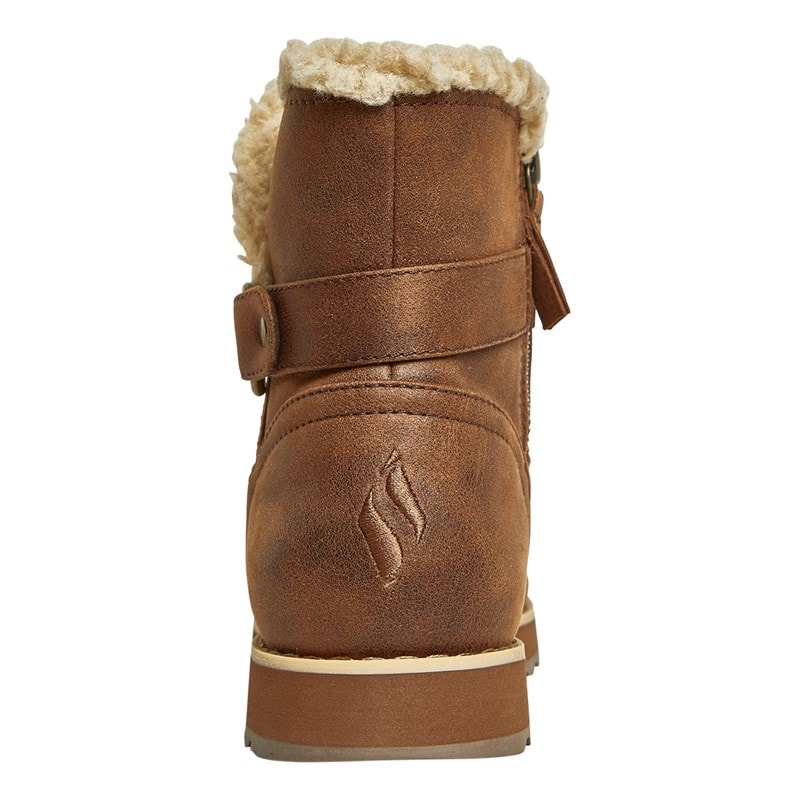 SKECHERS Womens Keepsakes 2.0 Home Sweet Home Boots Chocolate - Image 3