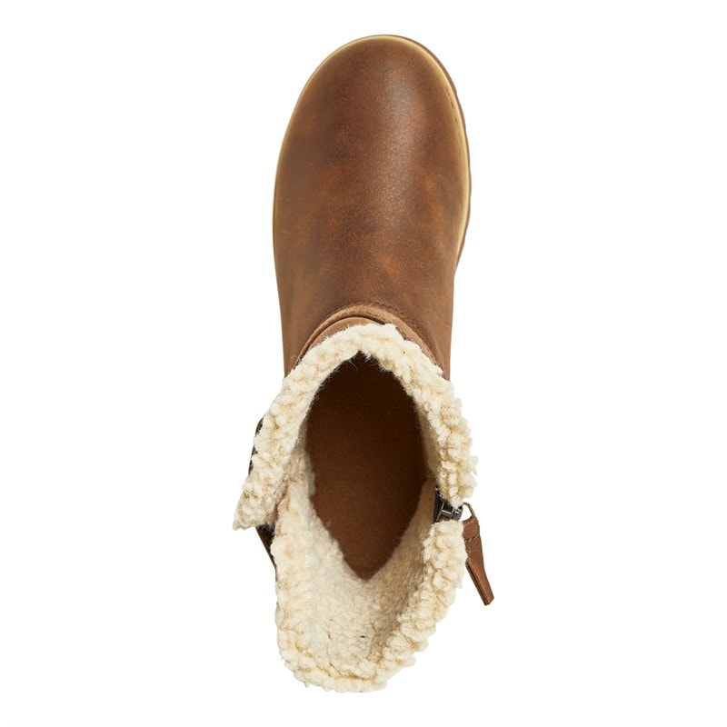SKECHERS Womens Keepsakes 2.0 Home Sweet Home Boots Chocolate - Image 4