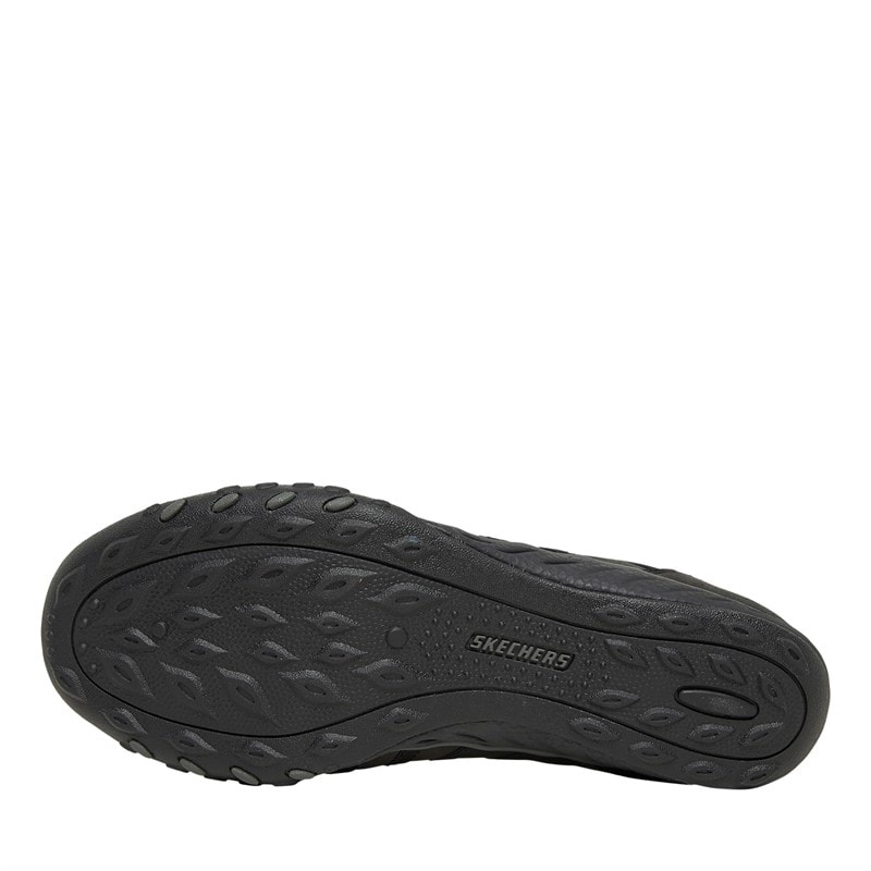 SKECHERS Womens Breathe Easy Remember Me Shoes Black - Image 2