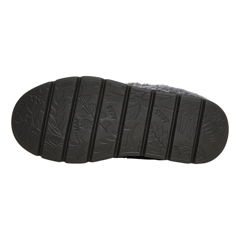 SKECHERS Womens Keepsakes Lite Warm Greetings Slippers Charcoal - Image 3