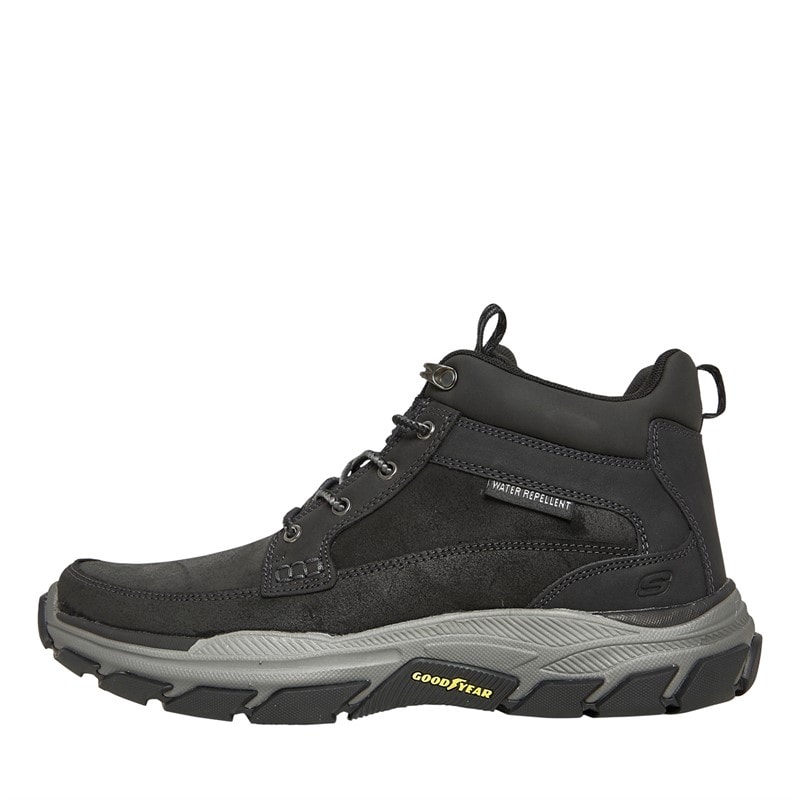 SKECHERS Mens Respected Boswell Boots Black - Image 1
