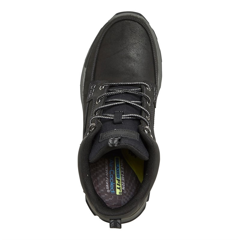 SKECHERS Mens Respected Boswell Boots Black - Image 4