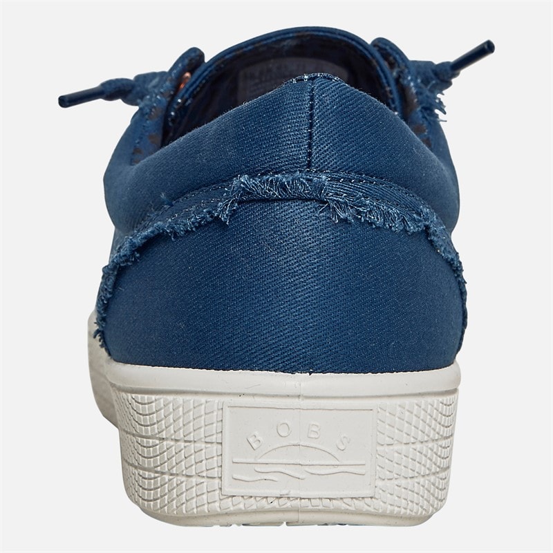 SKECHERS Womens Bobs B Extra Cute 2CUTE4U Trainers Navy - Image 3