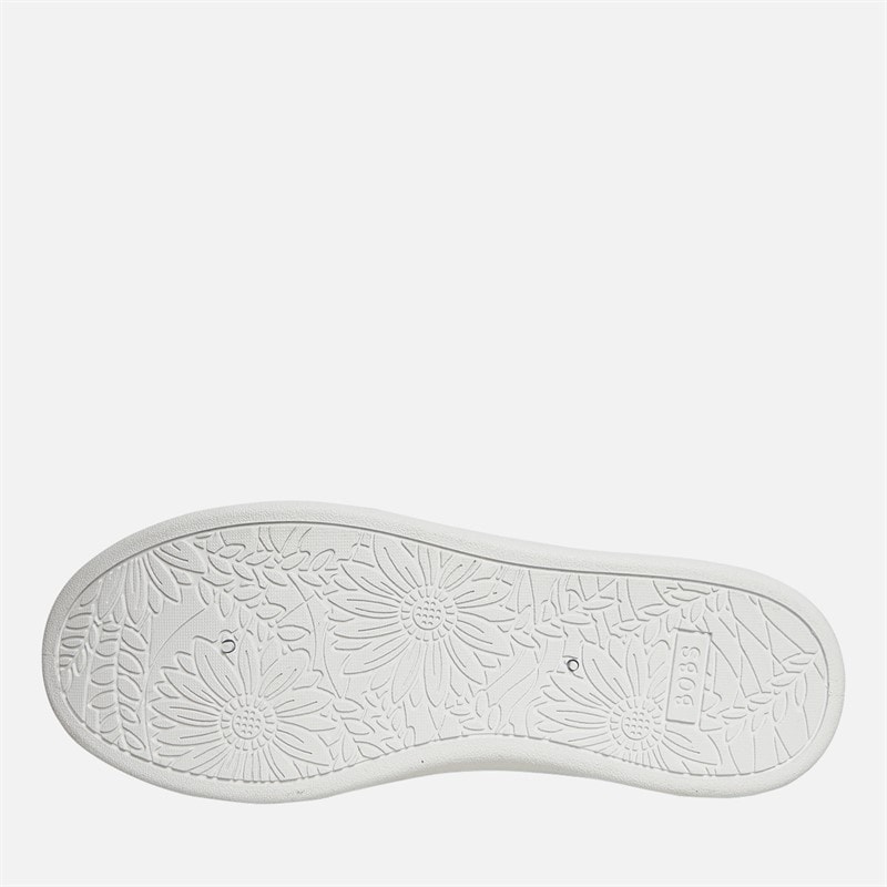 SKECHERS Womens Bobs D'Vine Instant Delight Trainers White - Image 2
