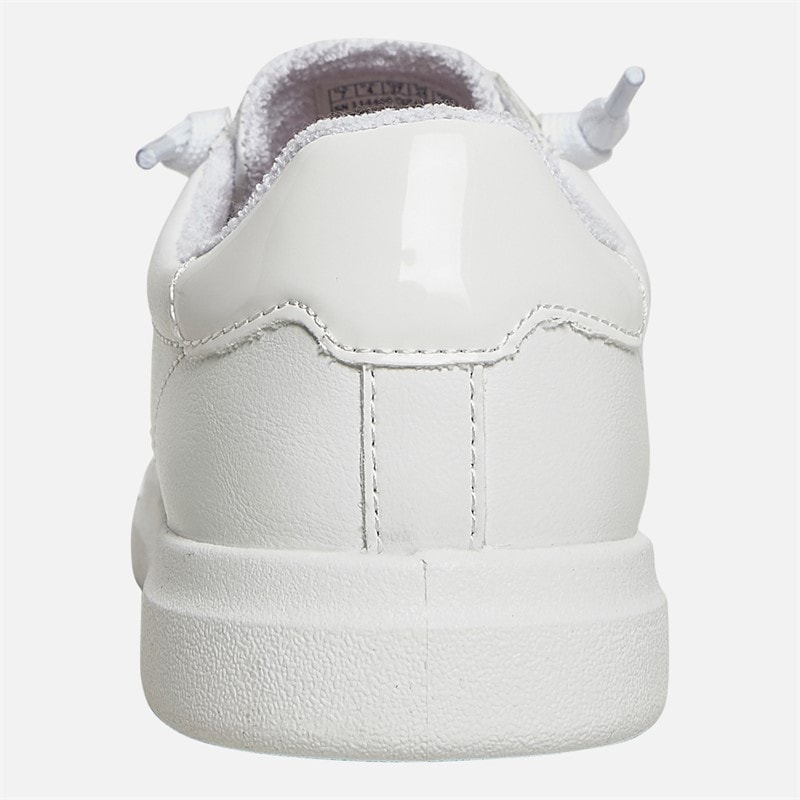 SKECHERS Womens Bobs D'Vine Instant Delight Trainers White - Image 3