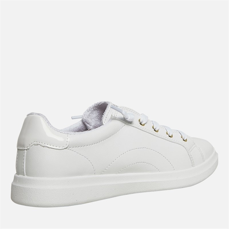 SKECHERS Womens Bobs D'Vine Instant Delight Trainers White - Image 5