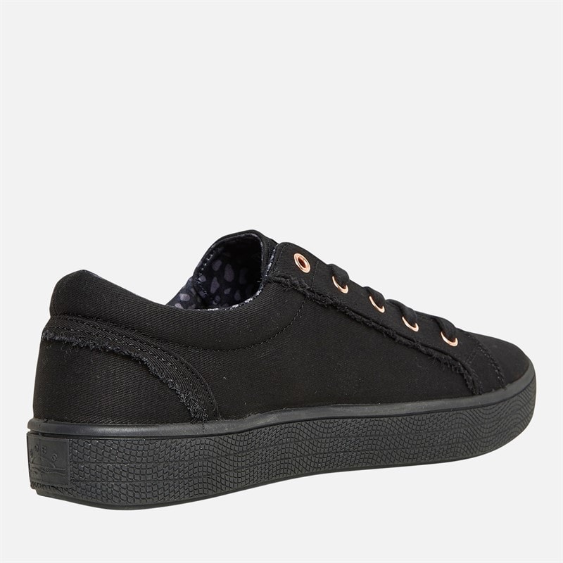 SKECHERS Womens Bobs B Extra Cute 2Cute4U Trainers Black - Image 5