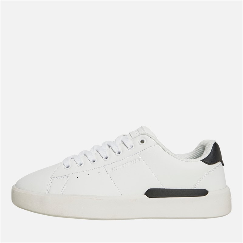 SKECHERS Mens Relaxed Fit Velorma Bening Trainers White - Image 1