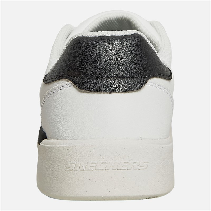 SKECHERS Mens Relaxed Fit Velorma Bening Trainers White - Image 3