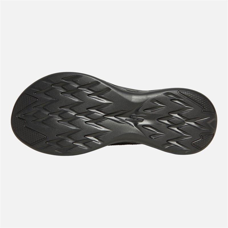 SKECHERS Womens On The Go 600 Enchanted Sandals Black/Black - Image 3