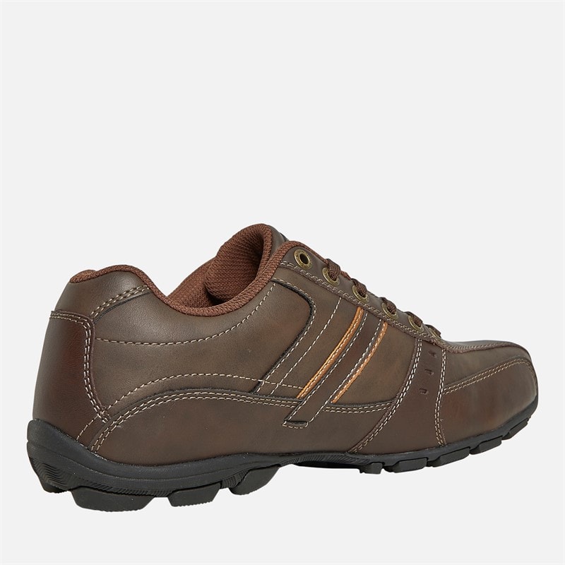 SKECHERS Mens Marter Life Changer Shoes Brown - Image 5