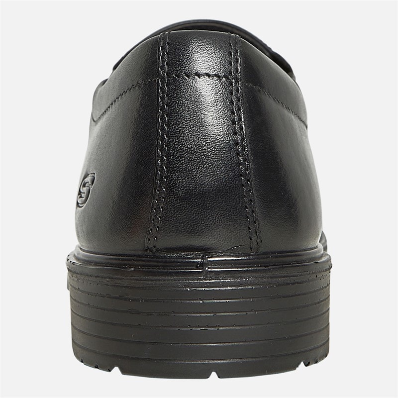 SKECHERS Mens Miller Moriarty Slip On Shoes Black - Image 3