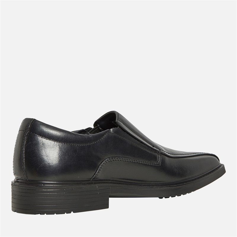 SKECHERS Mens Miller Moriarty Slip On Shoes Black - Image 5