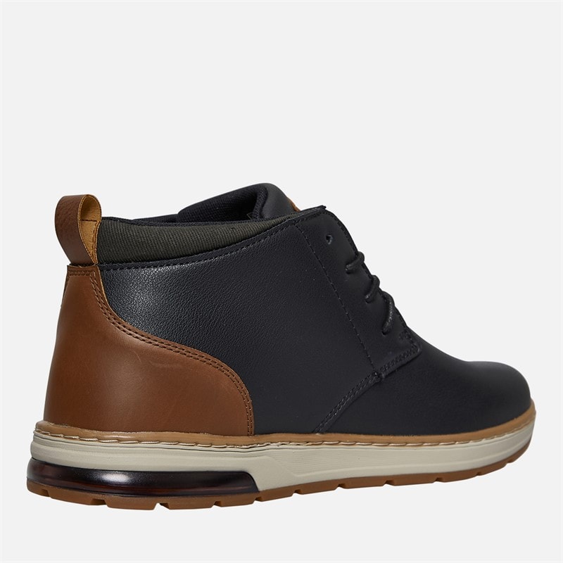 SKECHERS Mens Evenston Chukka Boots Black - Image 5