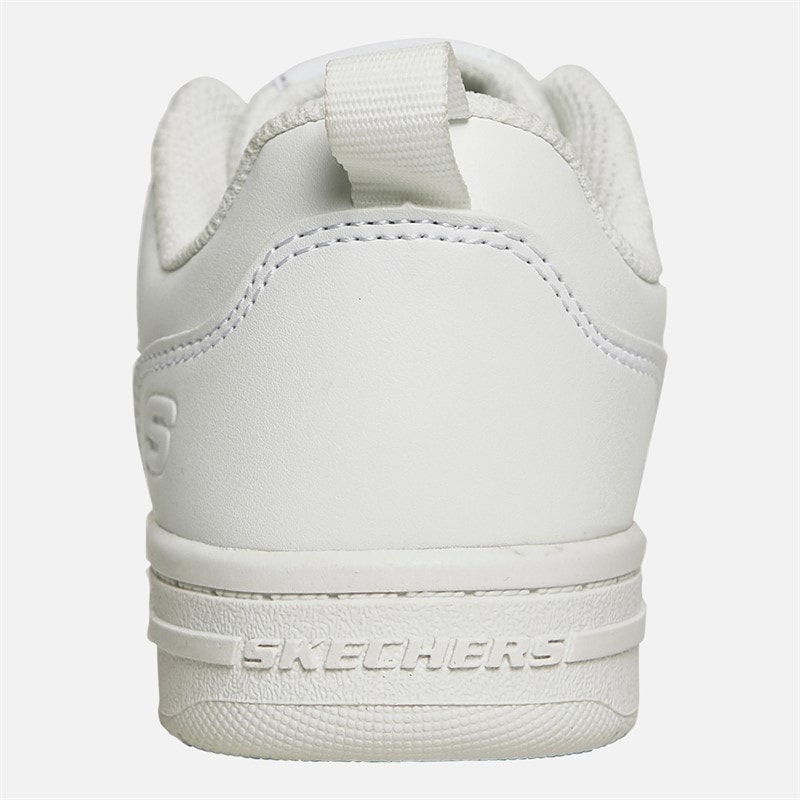 SKECHERS Junior Smooth Street Genzo Trainers White - Image 3