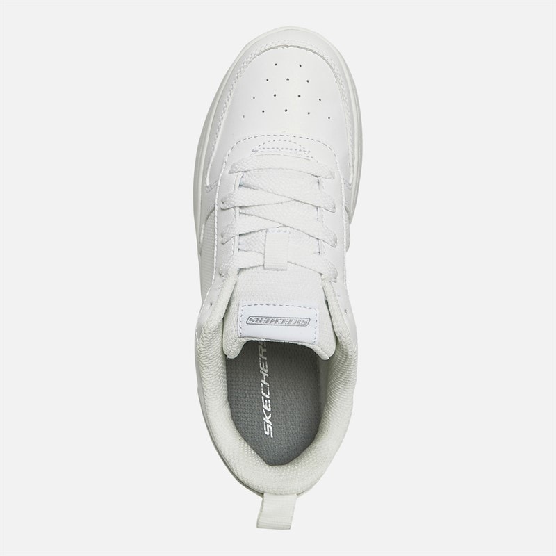 SKECHERS Junior Smooth Street Genzo Trainers White - Image 4