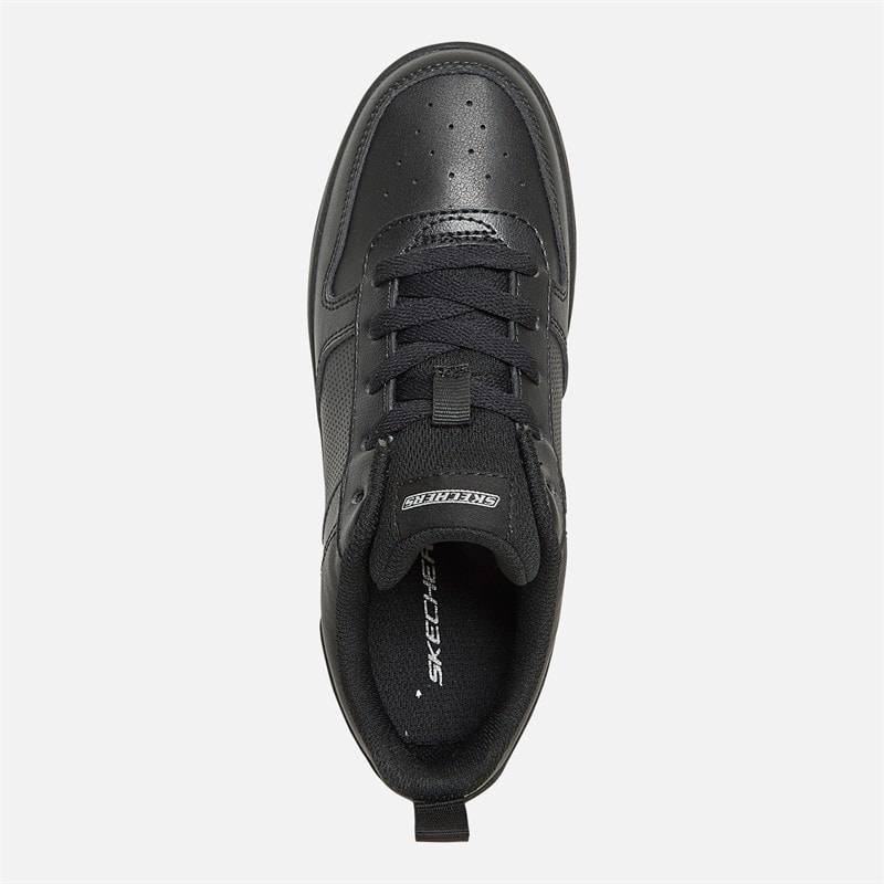 SKECHERS Junior Smooth Street Genzo Trainers Black - Image 4